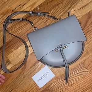 Grey Thacker leather crossbody bag